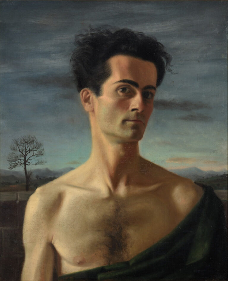 Huile sur toile, Autoportrait, 1938